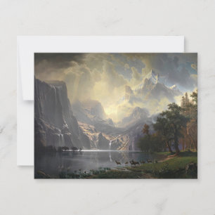 Among the Sierra Nevada Card