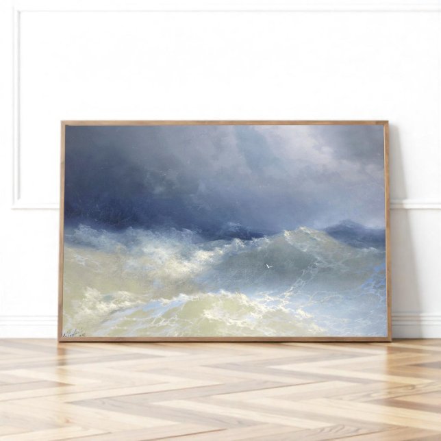 Among the Waves, Aivazovsky Poster (Creator Uploaded)