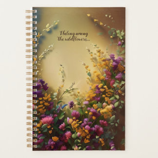 Among the Wildflowers Colourful Planner