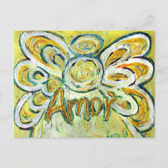 Amor Angel Postcard (Front)