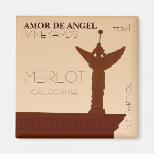 Amor de Angel Vineyards Magnet. Magnet