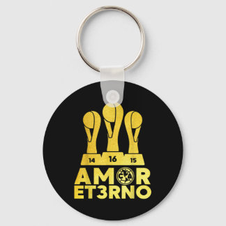 Amor Et3rno America Tricampeon  Key Ring