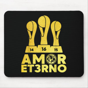 Amor Et3rno America Tricampeon Mouse Pad