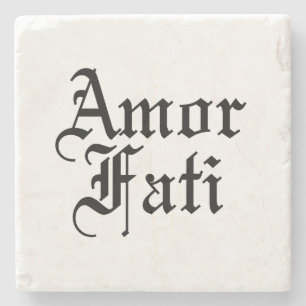 Amor Fati - Love Of Fate Stone Coaster