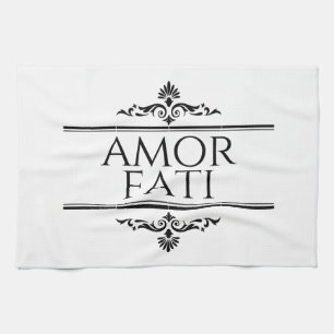 Amor Fati Tea Towel