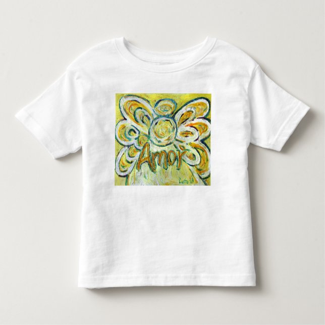 Amor Inspiration Angel Shirt (Art on Both Sides) (Front)