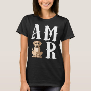 Amor Love Labrador Retriever Dog Mom T-Shirt