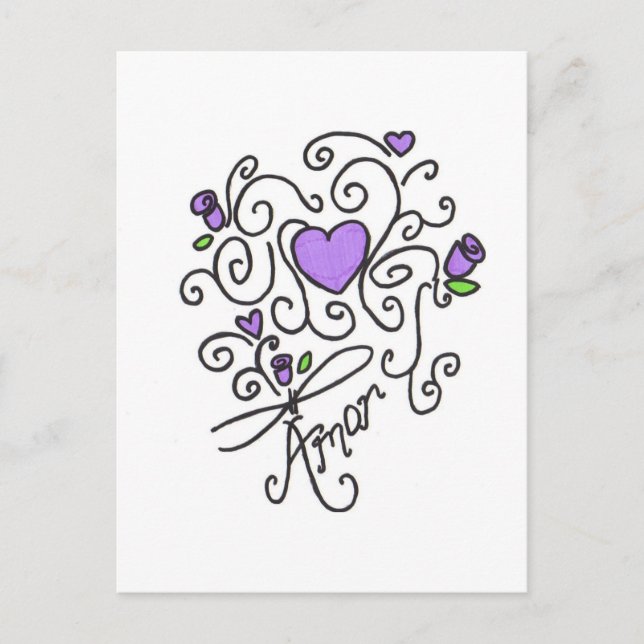 Amor Postcard (Front)