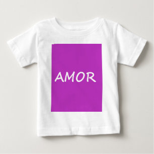 Amor, Spanish Love Baby T-Shirt
