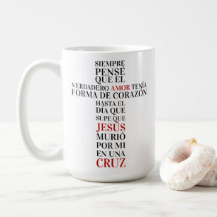 Amor verdadero coffee mug