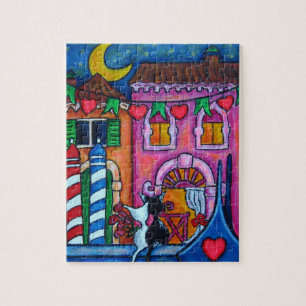 Amore in Venice Cat Puzzle