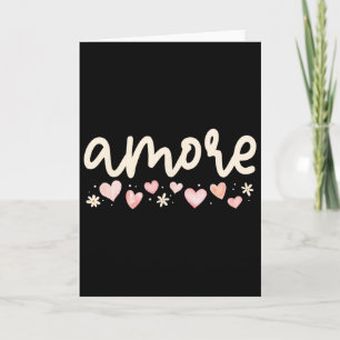Amore Italian Valentines Day Engagement Cupids Lov Card