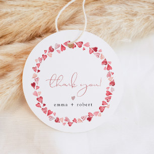 AMORE Little Sweetheart Valentine Day Baby Shower Favour Tags