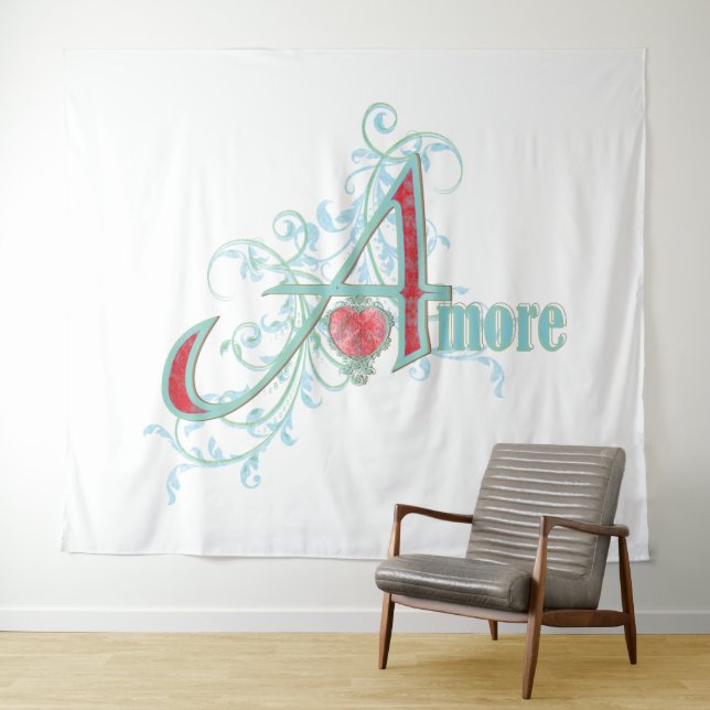 AMORE - Love - Tapestry (In Situ (Horizontal))
