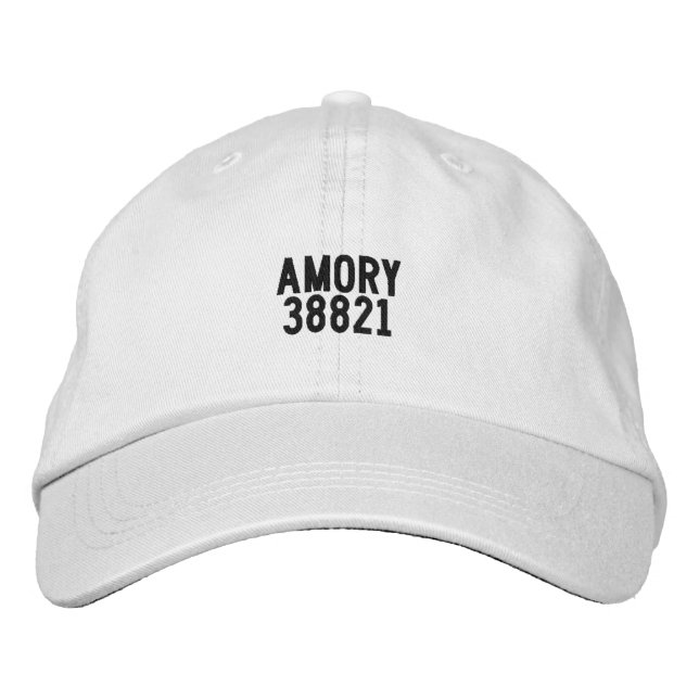 Amory Mississippi Hat (Front)