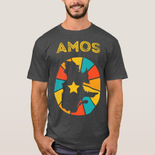 Amos Quebec Canada Vintage Distressed Souvenir 1 T-Shirt