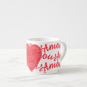 amour amour espresso cup