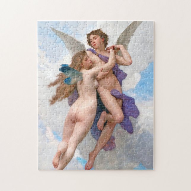 Amour and Psyche, Bouguereau Jigsaw Puzzle (Vertical)