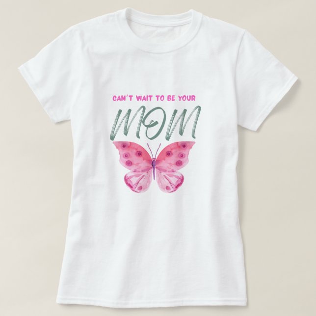 Amour de maman, impression d'art de la maternité,  T-Shirt (Design Front)