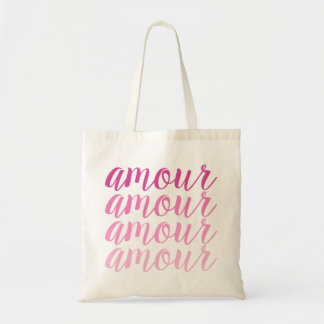 Amour in Pinks Tote Bag