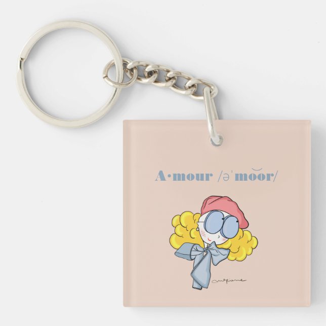 Amour Key Ring (Front)