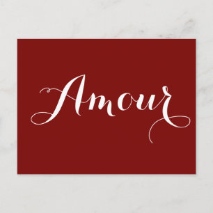 Amour Postcard