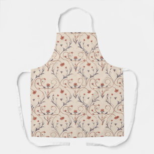 Amour Vine All-Over Print Apron, Medium Apron