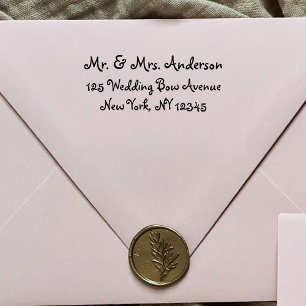 Amour   Vintage French Style Handwritten Script Self-inking Stamp