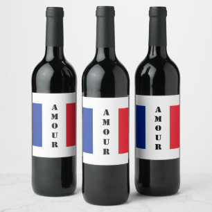 AMOUR WINE LABEL