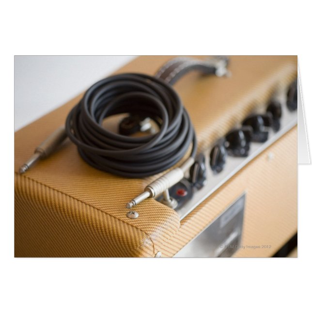 Amp and Cable (Front Horizontal)