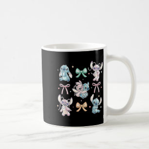 & Angel Coquette Style Bows Valentine's Day Coffee Mug