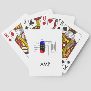 Amp Tube Playing Cards