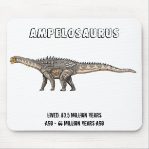 Ampelosaurus Dinosaur Mousepad