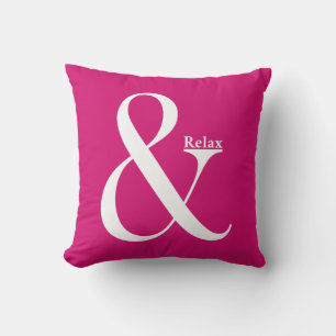 Ampersand And Relax Cushion