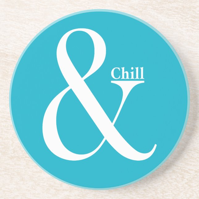 Ampersand Chill Coaster (Front)