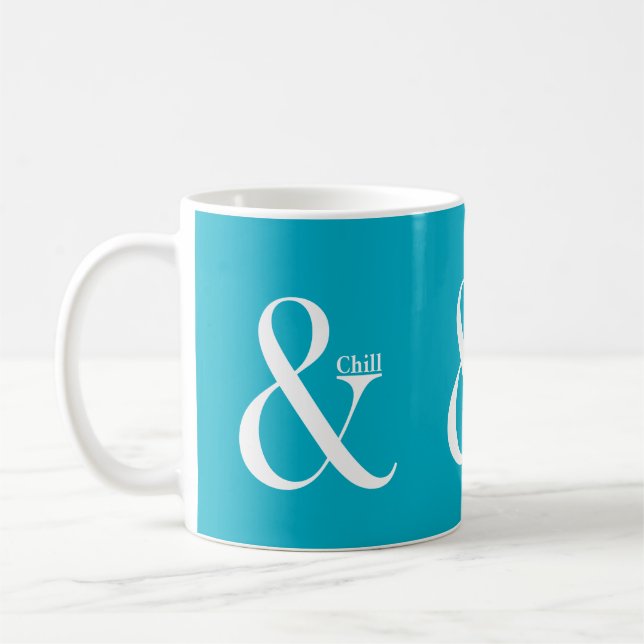 Ampersand Chill Coffee Mug (Left)