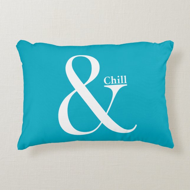 Ampersand Chill Decorative Cushion (Front)