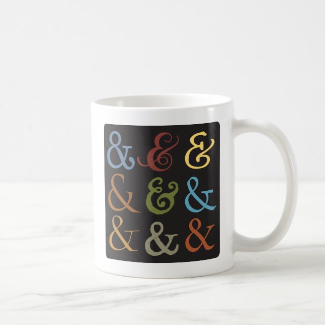 Ampersand Coffee Mug (Right)