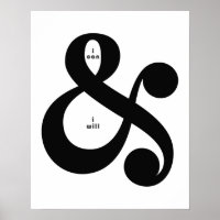 AMPERSAND Inspirational Quote