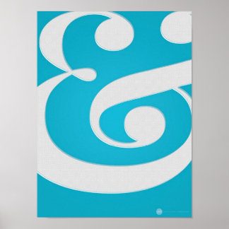 Ampersand "&" inspired Poster