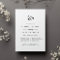 Ampersand Monogram Rehearsal Dinner Invitation
