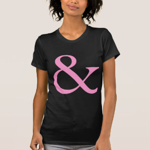 Ampersand - Pink T-Shirt