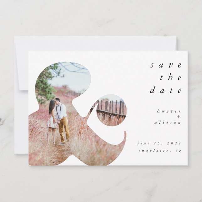 Ampersand | Save the Date Invitation (Front)