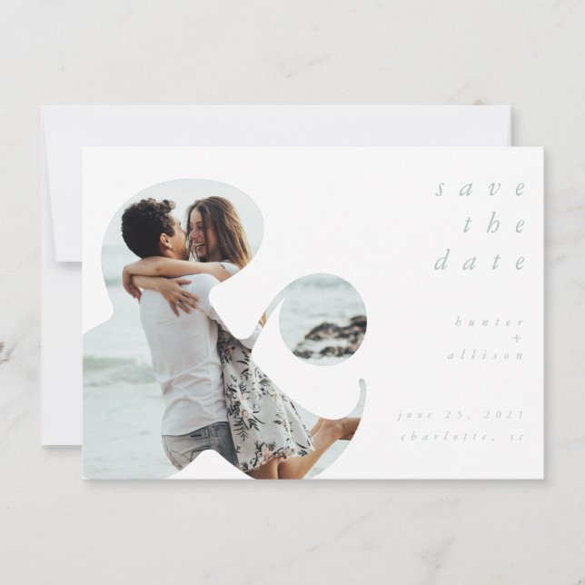 Ampersand | Save the Date Invitation (Front)