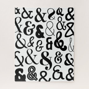 Ampersands Jigsaw Puzzle