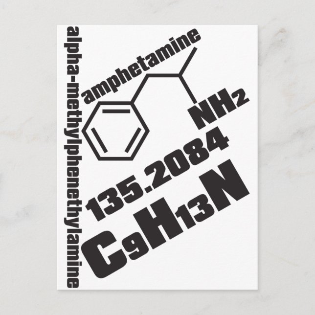 Amphetamine Postcard (Front)