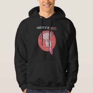 Amphibian Animal Mexican Salamander Axolotl Hoodie
