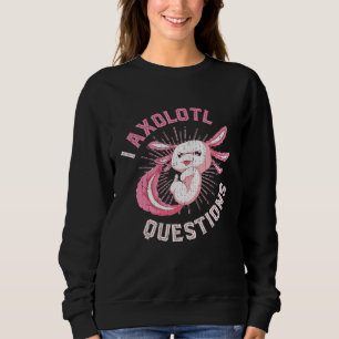 Amphibian Animal Mexican Salamander Axolotl Sweatshirt