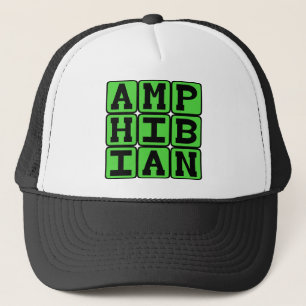 Amphibian, Cold-Blooded Animal Trucker Hat
