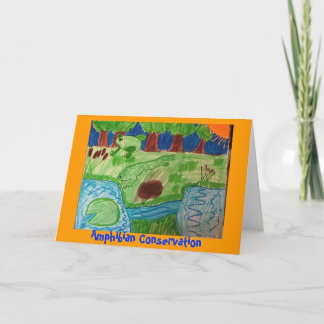 Amphibian Conservation Card (Front)